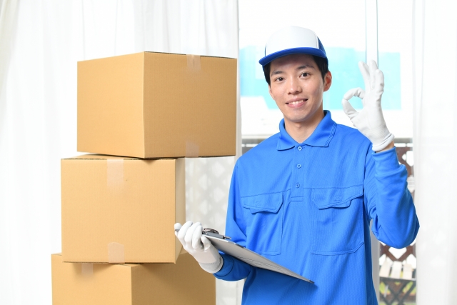 プロの作業員が対応